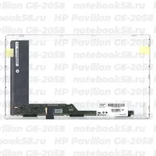 Матрица для ноутбука HP Pavilion G6-2058 (1366x768 HD) TN, 40pin, Глянцевая