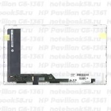 Матрица для ноутбука HP Pavilion G6-1361 (1366x768 HD) TN, 40pin, Глянцевая