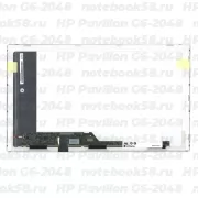 Матрица для ноутбука HP Pavilion G6-2048 (1366x768 HD) TN, 40pin, Матовая