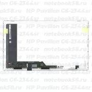 Матрица для ноутбука HP Pavilion G6-2344sr (1366x768 HD) TN, 40pin, Матовая