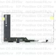 Матрица для ноутбука HP Pavilion G6-2391nr (1366x768 HD) TN, 40pin, Матовая