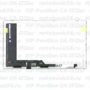 Матрица для ноутбука HP Pavilion G6-1312sr (1366x768 HD) TN, 40pin, Матовая