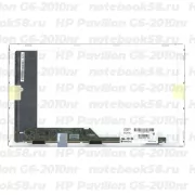 Матрица для ноутбука HP Pavilion G6-2010nr (1366x768 HD) TN, 40pin, Глянцевая