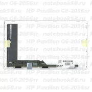 Матрица для ноутбука HP Pavilion G6-2056sr (1366x768 HD) TN, 40pin, Глянцевая