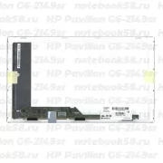 Матрица для ноутбука HP Pavilion G6-2149sr (1366x768 HD) TN, 40pin, Глянцевая