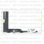 Матрица для ноутбука HP Pavilion G6-2201sr (1366x768 HD) TN, 40pin, Глянцевая