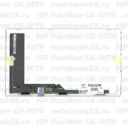 Матрица для ноутбука HP Pavilion G6-1079 (1366x768 HD) TN, 40pin, Глянцевая