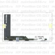 Матрица для ноутбука HP Pavilion G6-1241 (1366x768 HD) TN, 40pin, Глянцевая