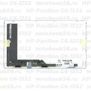 Матрица для ноутбука HP Pavilion G6-1352 (1366x768 HD) TN, 40pin, Глянцевая