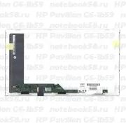 Матрица для ноутбука HP Pavilion G6-1b59 (1366x768 HD) TN, 40pin, Глянцевая