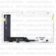 Матрица для ноутбука HP Pavilion G6-2354sr (1366x768 HD) TN, 40pin, Матовая