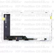 Матрица для ноутбука HP Pavilion G6-2165sr (1366x768 HD) TN, 40pin, Матовая