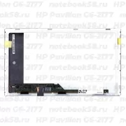 Матрица для ноутбука HP Pavilion G6-2177 (1366x768 HD) TN, 40pin, Матовая