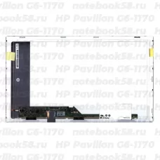 Матрица для ноутбука HP Pavilion G6-1170 (1366x768 HD) TN, 40pin, Матовая