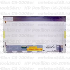 Матрица для ноутбука HP Pavilion G6-2006er (1366x768 HD) TN, 40pin, Глянцевая