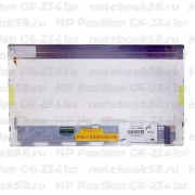 Матрица для ноутбука HP Pavilion G6-2341sr (1366x768 HD) TN, 40pin, Глянцевая