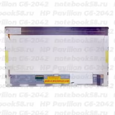 Матрица для ноутбука HP Pavilion G6-2042 (1366x768 HD) TN, 40pin, Глянцевая