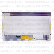 Матрица для ноутбука HP Pavilion G6-1077sr (1366x768 HD) TN, 40pin, Глянцевая