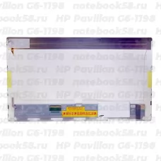 Матрица для ноутбука HP Pavilion G6-1198 (1366x768 HD) TN, 40pin, Глянцевая
