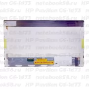 Матрица для ноутбука HP Pavilion G6-1d73 (1366x768 HD) TN, 40pin, Глянцевая