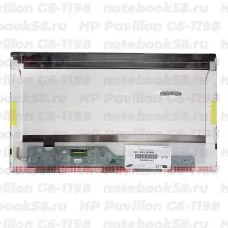 Матрица для ноутбука HP Pavilion G6-1198 (1366x768 HD) TN, 40pin, Матовая