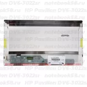 Матрица для ноутбука HP Pavilion DV6-3022sr (1366x768 HD) TN, 40pin, Матовая