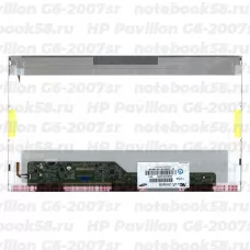 Матрица для ноутбука HP Pavilion G6-2007sr (1366x768 HD) TN, 40pin, Глянцевая