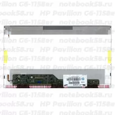Матрица для ноутбука HP Pavilion G6-1158er (1366x768 HD) TN, 40pin, Глянцевая