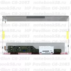 Матрица для ноутбука HP Pavilion G6-2083 (1366x768 HD) TN, 40pin, Глянцевая