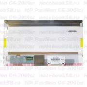 Матрица для ноутбука HP Pavilion G6-2001sr (1366x768 HD) TN, 40pin, Глянцевая