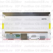 Матрица для ноутбука HP Pavilion G6-2228nr (1366x768 HD) TN, 40pin, Глянцевая