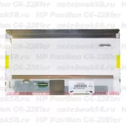 Матрица для ноутбука HP Pavilion G6-2281er (1366x768 HD) TN, 40pin, Глянцевая