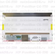 Матрица для ноутбука HP Pavilion G6-1110 (1366x768 HD) TN, 40pin, Глянцевая