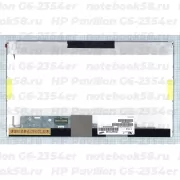 Матрица для ноутбука HP Pavilion G6-2354er (1366x768 HD) TN, 40pin, Матовая