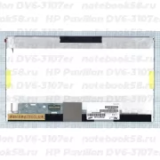 Матрица для ноутбука HP Pavilion DV6-3107er (1366x768 HD) TN, 40pin, Матовая