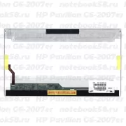 Матрица для ноутбука HP Pavilion G6-2007er (1366x768 HD) TN, 40pin, Глянцевая