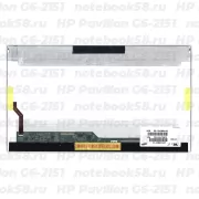 Матрица для ноутбука HP Pavilion G6-2151 (1366x768 HD) TN, 40pin, Глянцевая