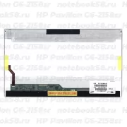 Матрица для ноутбука HP Pavilion G6-2158sr (1366x768 HD) TN, 40pin, Глянцевая