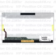 Матрица для ноутбука HP Pavilion G6-2281sr (1366x768 HD) TN, 40pin, Глянцевая