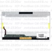 Матрица для ноутбука HP Pavilion G6-2320sr (1366x768 HD) TN, 40pin, Глянцевая