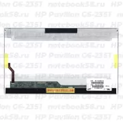 Матрица для ноутбука HP Pavilion G6-2351 (1366x768 HD) TN, 40pin, Глянцевая