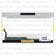 Матрица для ноутбука HP Pavilion G6-1259er (1366x768 HD) TN, 40pin, Глянцевая