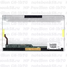 Матрица для ноутбука HP Pavilion G6-1b70 (1366x768 HD) TN, 40pin, Глянцевая
