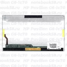 Матрица для ноутбука HP Pavilion G6-1c70 (1366x768 HD) TN, 40pin, Глянцевая
