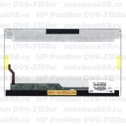 Матрица для ноутбука HP Pavilion DV6-3150sr (1366x768 HD) TN, 40pin, Глянцевая