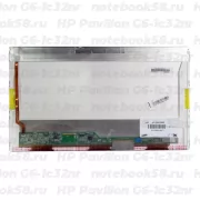 Матрица для ноутбука HP Pavilion G6-1c32nr (1366x768 HD) TN, 40pin, Глянцевая