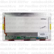 Матрица для ноутбука HP Pavilion DV6-3107er (1366x768 HD) TN, 40pin, Глянцевая