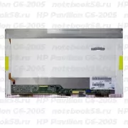 Матрица для ноутбука HP Pavilion G6-2005 (1366x768 HD) TN, 40pin, Глянцевая