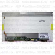 Матрица для ноутбука HP Pavilion G6-2022 (1366x768 HD) TN, 40pin, Глянцевая