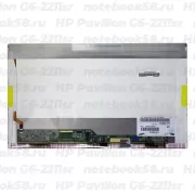 Матрица для ноутбука HP Pavilion G6-2211sr (1366x768 HD) TN, 40pin, Глянцевая